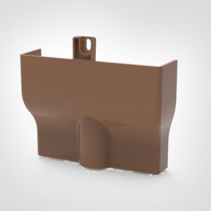 CWB Cable Entry Cover in Brown