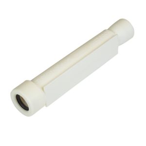 Indoor indification labels with microduct end-caps.
