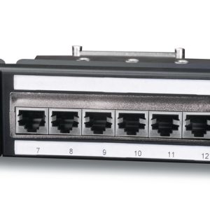 1U 24 PORT SHIELDED UNLOADED RAPIDNET CHASSIS