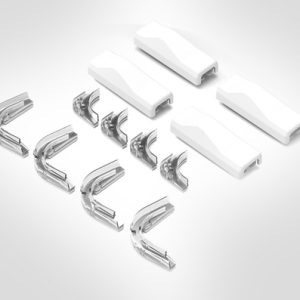 3mm Corner Bend Managers & Straight Through the Wall Managers