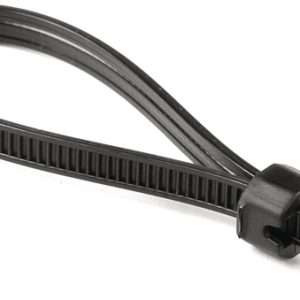 Cable tie for autotools, closures on reel, 9.0x8.0mm, Dmin=0.0mm, Dmax=100mm, black, 5000pcs.