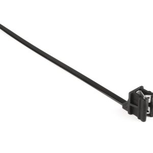 Fixing tie for edge, outside serrated, ⌀1.0-35.0mm, black, 500pcs.