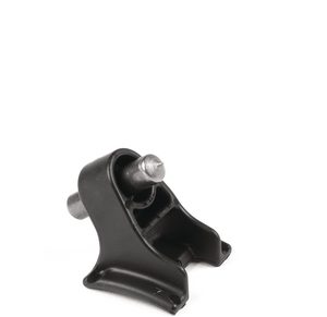 Cable tie mount for stud, Wmax=13.0mm, ?6.0 mm, black, 500pcs.