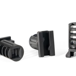 Connector clip, black, 2000pcs.