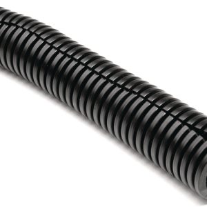 Corrugated tubing, nom?12.70mm, OD=17.78mm, ID=13.11mm, black, 335.30m