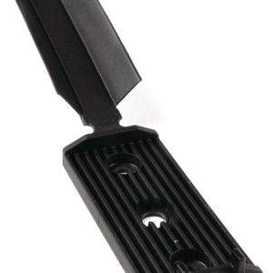 Cable tie mount for adhesive use, ?3.1 mm, black, 100pcs.