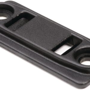 Hook and loop cable tie, 63.5x25.4mm, black, 100pcs.