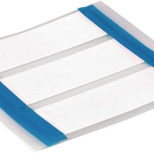 Heat shrink marker, thermal transfer print, ladder-style, 11.9mm/4.2mm, W=48.26mm, white, 250pcs.