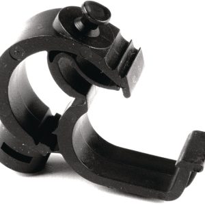 Cable clip with pipe/tube holder, Dmin=11.0mm, Dmax=20.0mm