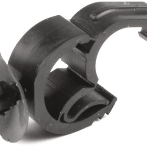 Cable clip for hole (round), T=0.5-2.5mm, ⌀6.2 - 6.7 mm, Dmin=27.0mm, Dmax=36.0mm