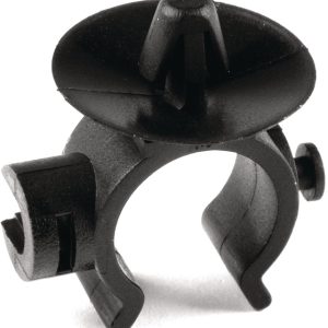 Cable clip for hole (round), ⌀6.3 mm, Dmin=12.5mm, Dmax=13.5mm