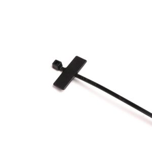 Identification cable tie tamper-evident, 100.0x25mm, ⌀6.00-22.00mm, black, 1000pcs.