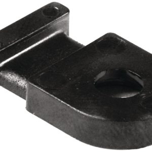Cable tie mount for hole (round), Wmax=5.0mm, ?5.0 mm, M4 Screw, black, 500pcs.