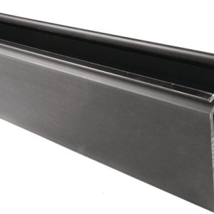 Wiring duct, 38.1x39.9mm, L=1.83m, black, 9.14m
