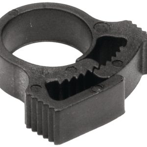 Plastic hose clamp, ⌀19.1-21.7mm, black, 100pcs.