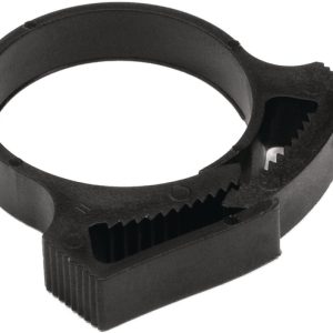 Plastic hose clamp, ?11.6-13.2mm, black, 1000pcs.