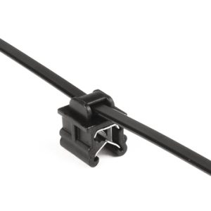 Fixing tie for edge, ?1.5-22.0mm, black, 500pcs.