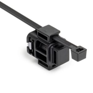 Fixing tie, ?6.0-45.0mm, black, 500pcs.