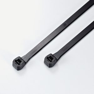 Cable tie inside serrated, 100x2.5mm, ⌀4.0-15.0mm, black, 100pcs.