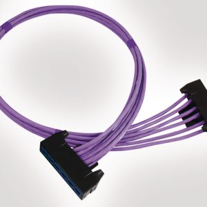 RapidNet 6 Port Category 6A UTP Short Body Cassette to Short Body Cassette