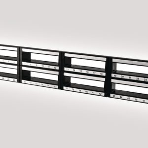 RapidNet 2U 6 Port Copper/Fibre Cassette Panel with Screws