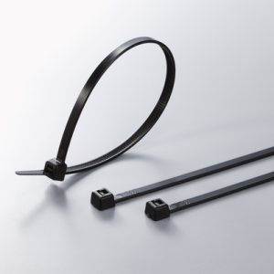 Cable tie inside serrated, 200x4.6mm, ⌀1.5-50.0mm, black, 100pcs.