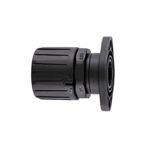 Fitting for corrugated tubing, nom?16mm, black, 10pcs.