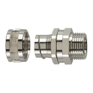 Fitting for metallic conduits, nom?10mm, M12, metal, 10pcs.