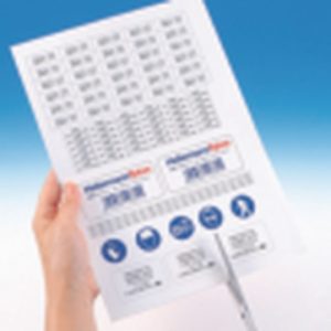 Label, white, laser print, 294x207.0mm, 25pcs.