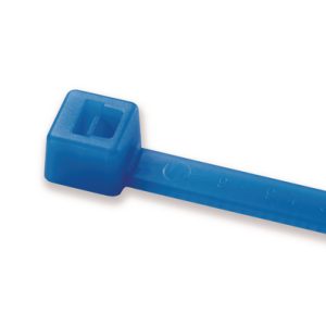 Cable tie inside serrated, 80x2.2mm, ?1.0-16.0mm, blue, 1000pcs.