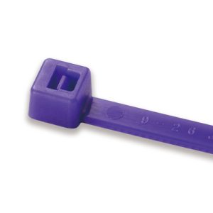 Cable tie inside serrated, 80x2.2mm, ?1.0-16.0mm, violet, 1000pcs.