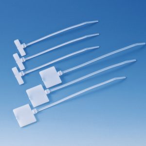 Identification cable tie tamper-evident, 110.0x26mm, ⌀3.00-22.00mm, natural, 100pcs.