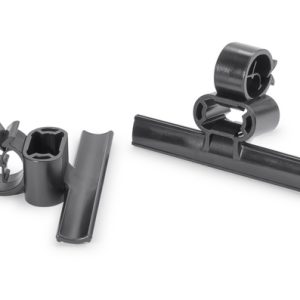 Bundling clip for stud, L=60.4mm, black, 500pcs.
