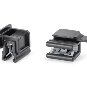 Connector clip for edge, EWCAP-005-11, black, 500pcs.