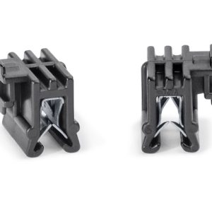 Connector clip for edge, black, 1000pcs.
