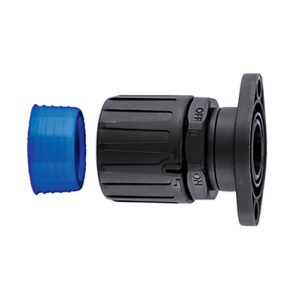 Fitting for corrugated tubing, nom⌀16mm, black, 10pcs.