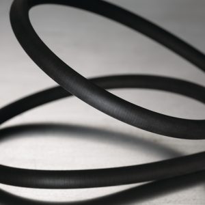 Metallic conduit, with smooth TPR coating, nom?50mm, OD=47.9mm, ID=40.4mm, black, 10m