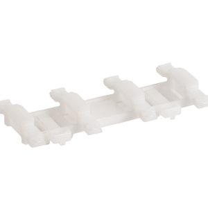 Connector clip for connector, natural, 500pcs.