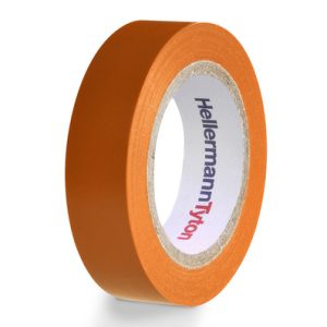 Electrical tape, L=10m, W=15mm, T=0.15mm, orange, 10 pcs.