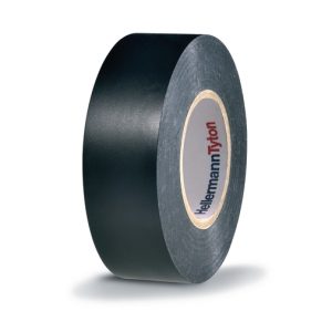 Electrical tape, L=25m, W=19mm, T=0.15mm, black, 10 pcs.