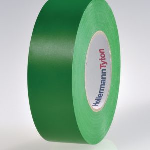 Electrical tape, L=25m, W=25mm, T=0.15mm, green, 1 pc.