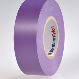 Electrical tape, L=25m, W=25mm, T=0.15mm, violet, 1 pc.