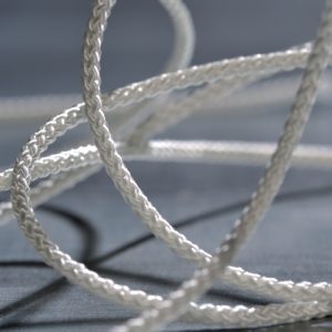 Lacing tape, Round, braided, 1250N, -55 ?C to +121 ?C, natural, L=200m
