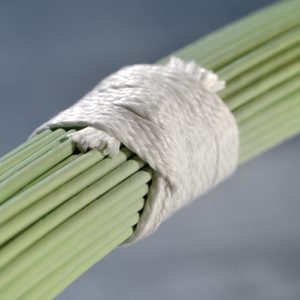 Lacing tape, Flat, braided, 226N, -55 ?C to +121 ?C, natural, L=500m