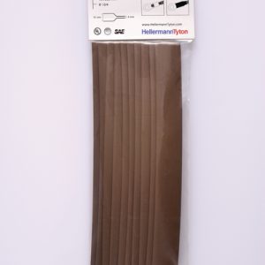 Heat Shrinkable Tubing 3:1 brown in blister bags 12/4