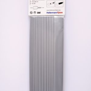 Heat Shrinkable Tubing 3:1 grey in blister bags 12/4