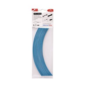 Heat Shrinkable Tubing 3:1 blue in blister bags 3/1