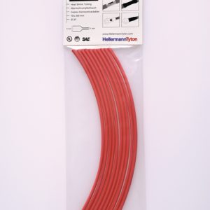 Heat Shrinkable Tubing 3:1 red in blister bags 3/1