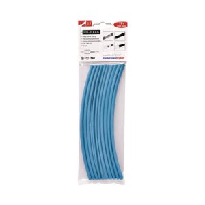 Heat Shrinkable Tubing 3:1 blue in blister bags 6/2
