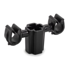 Cable clip for stud, Dmin=7.0mm, Dmax=9.0mm, nom?=8.0 mm, nom?2=8.0 mm, ?5.0 mm/6.0 mm